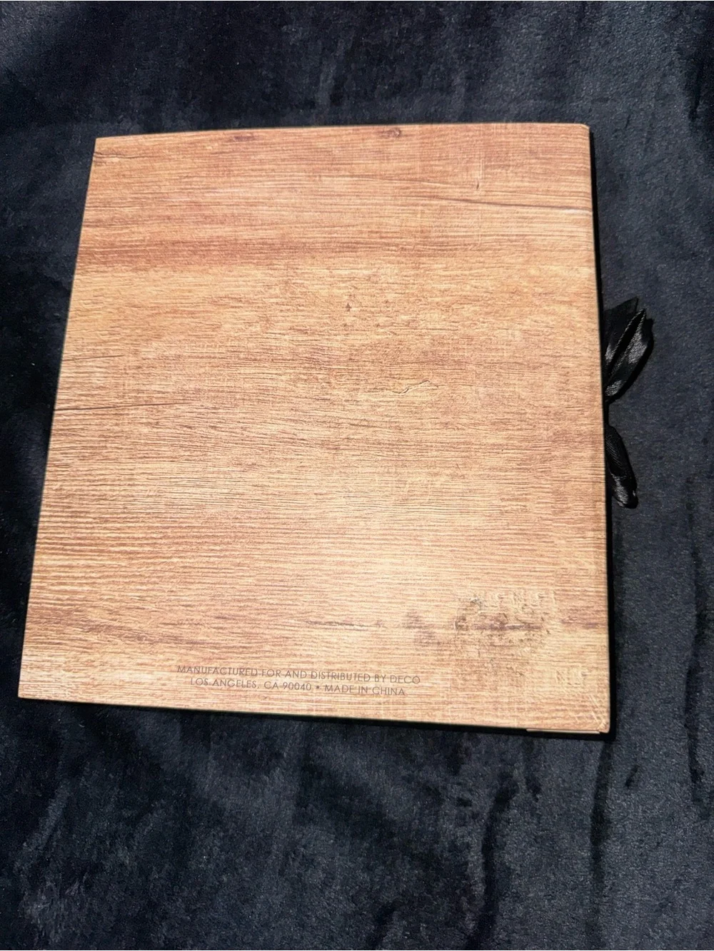 Our Family Photo Album - Wood-Style Brown